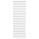 Vidaxl zebra rolgordijn 80x200 cm stofbreedte 75,9 cm polyester wit
