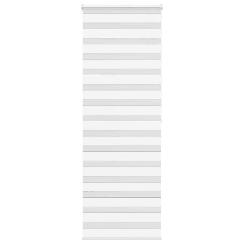 Load image into Gallery viewer, Vidaxl zebra rolgordijn 90x200 cm stofbreedte 85,9 cm polyester wit
