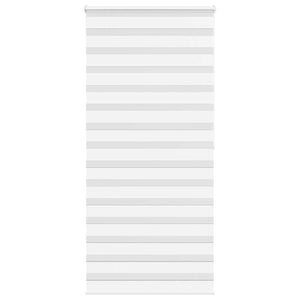 Vidaxl zebra rolgordijn 100x200 cm stofbreedte 95,9 cm polyester wit