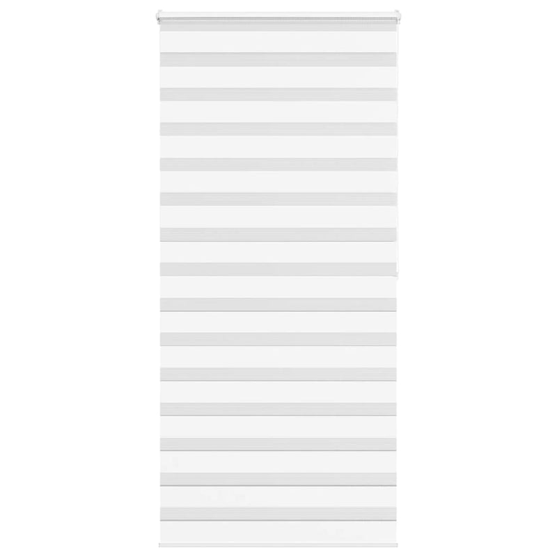 Load image into Gallery viewer, Vidaxl zebra rolgordijn 110x200 cm stofbreedte 105,9cm polyester wit
