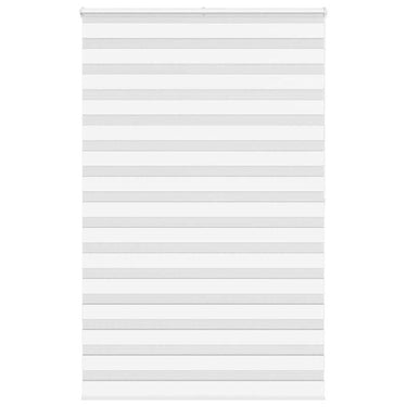 Vidaxl zebra rolgordijn 150x200 cm stofbreedte 145,9cm polyester wit