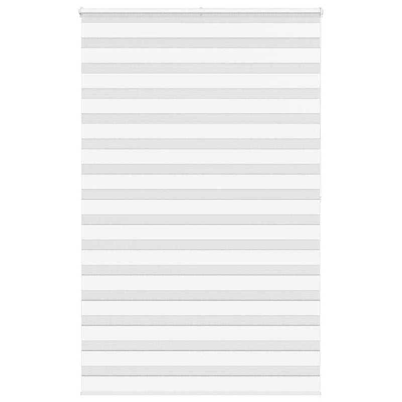 Load image into Gallery viewer, Vidaxl zebra rolgordijn 150x200 cm stofbreedte 145,9cm polyester wit
