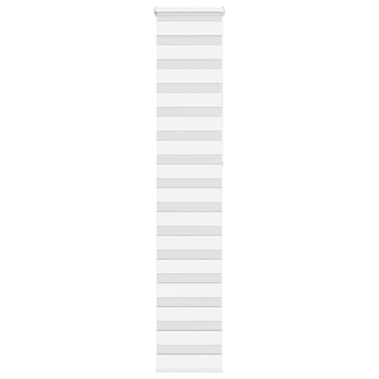 Vidaxl zebra rolgordijn 45x230 cm stofbreedte 40,9 cm polyester wit
