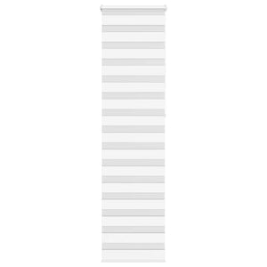 Vidaxl zebra rolgordijn 65x230 cm stofbreedte 60,9 cm polyester wit