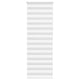 Vidaxl zebra rolgordijn 85x230 cm stofbreedte 80,9 cm polyester wit
