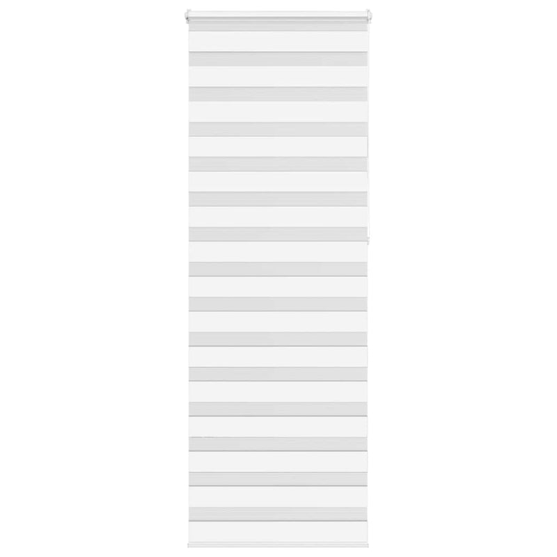 Load image into Gallery viewer, Vidaxl zebra rolgordijn 90x230 cm stofbreedte 85,9 cm polyester wit
