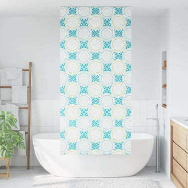 Vidaxl doucherolgordijn 110x240 cm stofbreedte 106 cm
