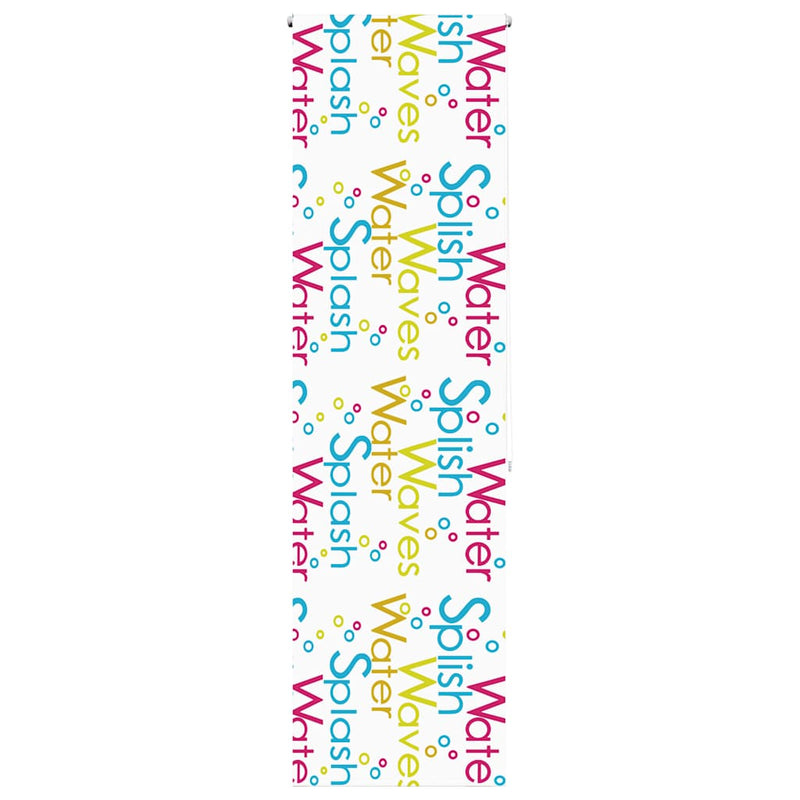 ギャラリービューアに画像をロードする, Vidaxl doucherolgordijn 60x240 cm stofbreedte 56 cm

