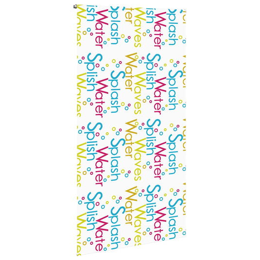 Vidaxl doucherolgordijn 130x240 cm stofbreedte 126 cm