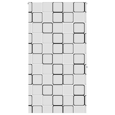 Vidaxl doucherolgordijn 140x240 cm stofbreedte 136 cm
