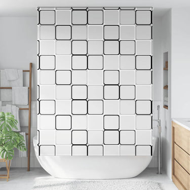 Vidaxl doucherolgordijn 150x240 cm stofbreedte 146 cm