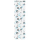 Vidaxl doucherolgordijn met cassette 80x240 cm stofbreedte 76 cm