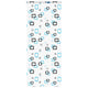 Vidaxl doucherolgordijn met cassette 90x240 cm stofbreedte 86 cm