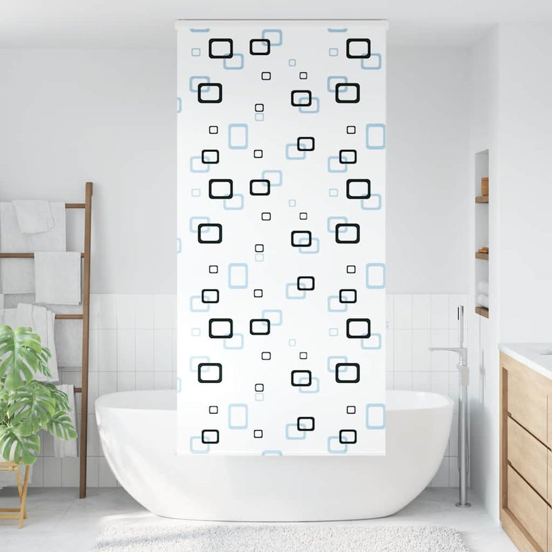 ギャラリービューアに画像をロードする, Vidaxl doucherolgordijn met cassette 90x240 cm stofbreedte 86 cm
