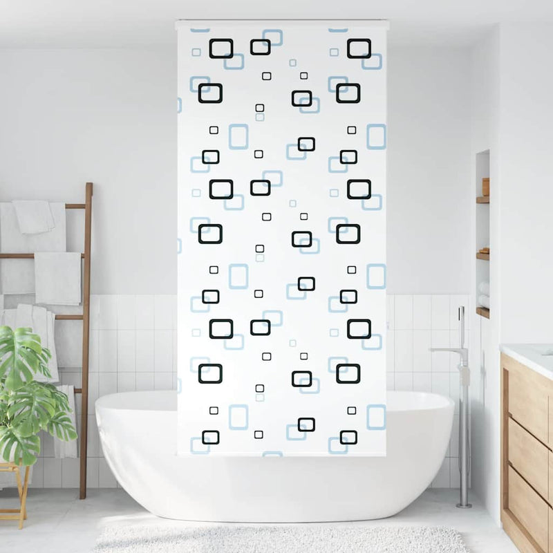 Chargez l'image dans la visionneuse de la galerie, Vidaxl doucherolgordijn met cassette 110x240 cm stofbreedte 106 cm
