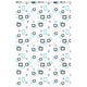 Vidaxl doucherolgordijn met cassette 150x240 cm stofbreedte 146 cm
