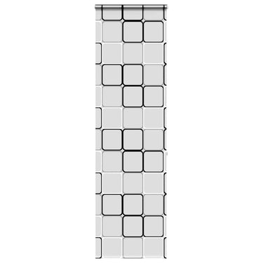 Vidaxl doucherolgordijn met cassette 60x240 cm stofbreedte 56 cm