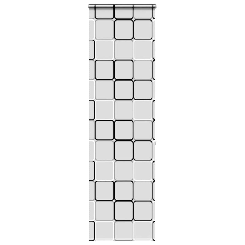 ギャラリービューアに画像をロードする, Vidaxl doucherolgordijn met cassette 60x240 cm stofbreedte 56 cm

