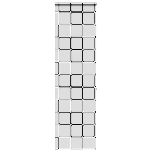 Vidaxl doucherolgordijn met cassette 70x240 cm stofbreedte 66 cm