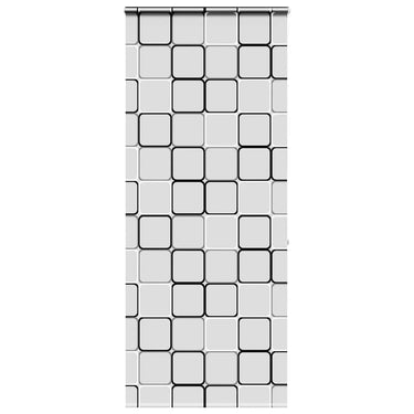 Vidaxl doucherolgordijn met cassette 100x240 cm stofbreedte 96 cm
