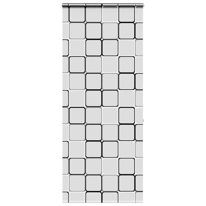 ギャラリービューアに画像をロードする, Vidaxl doucherolgordijn met cassette 100x240 cm stofbreedte 96 cm

