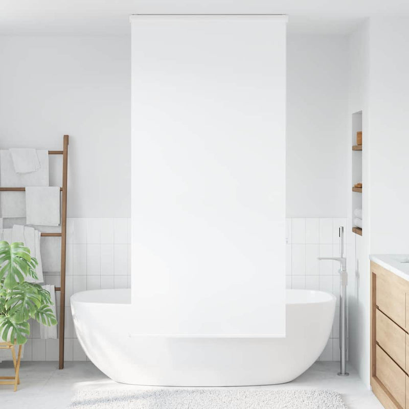 Afbeelding laden in galerijviewer, Vidaxl doucherolgordijn met cassette 110x240 cm stofbreedte 106 cm
