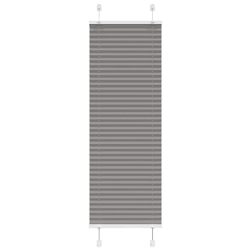 Load image into Gallery viewer, Vidaxl plissé rolgordijn 45x100 cm stofbreedte 44,4 cm antraciet

