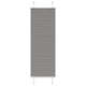 Vidaxl plissé rolgordijn 45x150 cm stofbreedte 44,4 cm antraciet