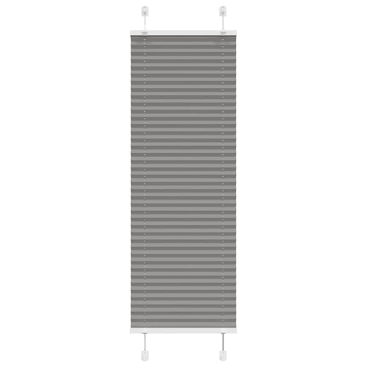 Vidaxl plissé rolgordijn 50x150 cm stofbreedte 49,4 cm antraciet