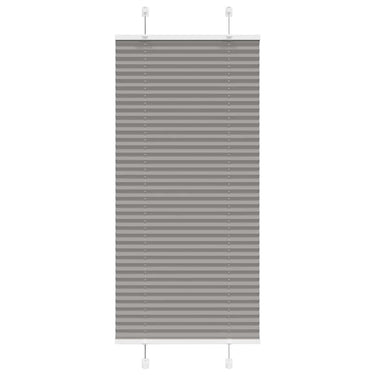 Vidaxl plissé rolgordijn 65x150 cm stofbreedte 64,4 cm antraciet