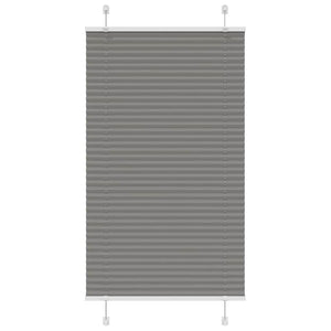 Vidaxl plissé rolgordijn 70x150 cm stofbreedte 69,4 cm antraciet