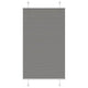 Vidaxl plissé rolgordijn 70x150 cm stofbreedte 69,4 cm antraciet