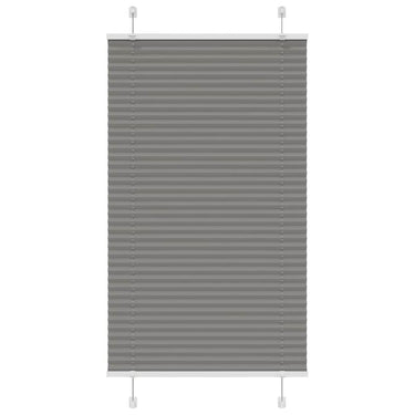 Vidaxl plissé rolgordijn 70x150 cm stofbreedte 69,4 cm antraciet