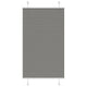 Vidaxl plissé rolgordijn 75x150 cm stofbreedte 74,4 cm antraciet