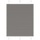 Vidaxl plissé rolgordijn 110x150 cm stofbreedte 109,4 cm antraciet