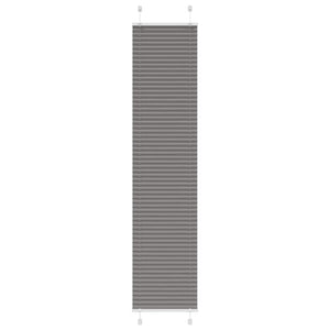 Vidaxl plissé rolgordijn 45x200 cm stofbreedte 44,4 cm antraciet