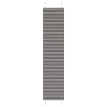 Vidaxl plissé rolgordijn 50x200 cm stofbreedte 49,4 cm antraciet