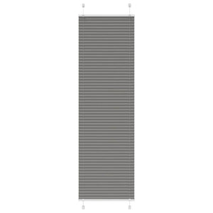 Vidaxl plissé rolgordijn 55x200 cm stofbreedte 54,4 cm antraciet