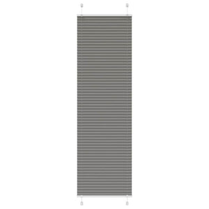 Vidaxl plissé rolgordijn 60x200 cm stofbreedte 59,4 cm antraciet