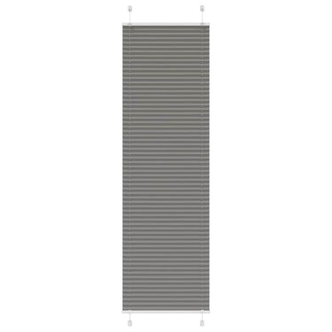 Vidaxl plissé rolgordijn 60x200 cm stofbreedte 59,4 cm antraciet