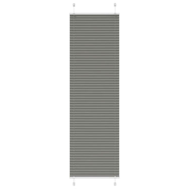 Vidaxl plissé rolgordijn 65x200 cm stofbreedte 64,4 cm antraciet