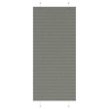 Vidaxl plissé rolgordijn 100x200 cm stofbreedte 99,4 cm antraciet