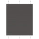 Vidaxl plissé rolgordijn 110x100cm stofbreedte 109,4cm polyester zwart