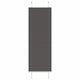 Vidaxl plissé rolgordijn 50x150 cm stofbreedte 49,4 cm polyester zwart