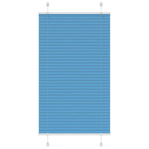 Vidaxl plissé rolgordijn 70x150 cm stofbreedte 69,4 cm polyester blauw