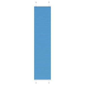 Vidaxl plissé rolgordijn 45x200 cm stofbreedte 44,4 cm polyester blauw