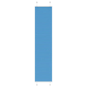 Vidaxl plissé rolgordijn 50x200 cm stofbreedte 49,4 cm polyester blauw
