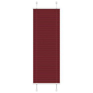 Vidaxl plissé rolgordijn 45x100 cm stofbreedte 44,4 cm bordeauxrood