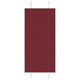 Vidaxl plissé rolgordijn 60x100 cm stofbreedte 59,4 cm bordeauxrood