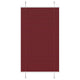 Vidaxl plissé rolgordijn 80x100 cm stofbreedte 79,4 cm bordeauxrood